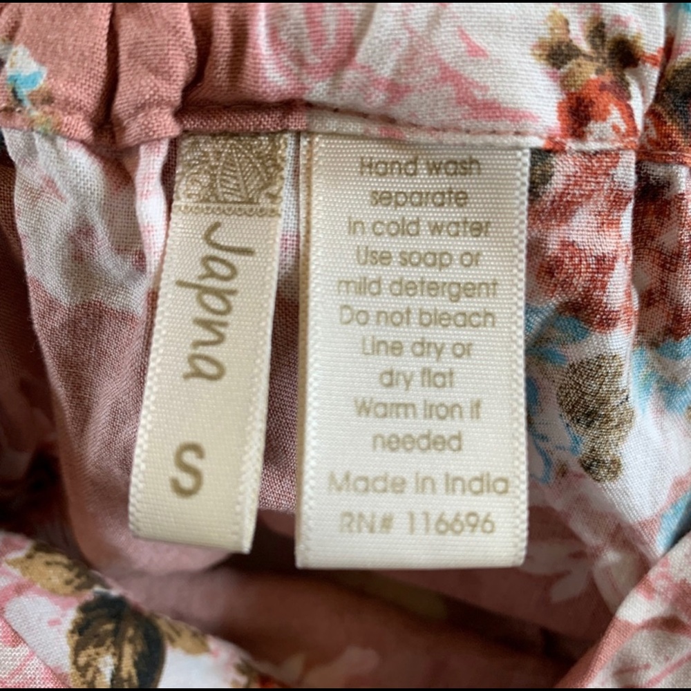 Japna Floral wrap skirt